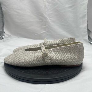 NEW House of Harlow Woven Bistro Women's Ballet Flats